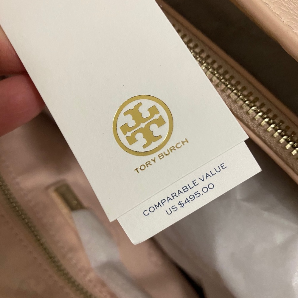 Black Friday sale ✨Tory Burch Thea center zipper leather tote bag - Picture 10 of 11